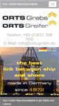 Mobile Screenshot of orts-grabs.de