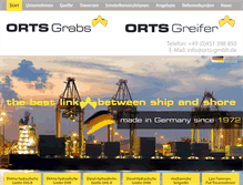 Tablet Screenshot of orts-grabs.de